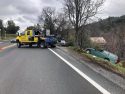 Van crash on HWY 49 in Sonora