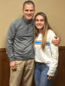 Sonora Area Foundation ED Darrell Slocum and Summerville Senior Candace Olsen
