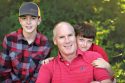 Tim Gallagher and sons Sean and Michael