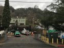 Water rescinded at AT&T building parking lot in Sonora