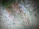 Map Showing Search Area For Missing Marine
