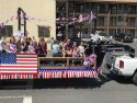 Float at Mother Lode Roundup Parade