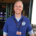 Black Oak Casino Resort GM Aaron Moss ourside the casino main entrance