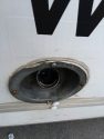 Damage done to truck