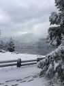 Snow At Pinecrest Lake