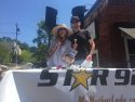 Star 92.7 Morning Star Cafe' DJs Maryann Curmi and Marc Grauer