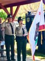TCSO Sgt. Andrea Benson sings the National Anthem