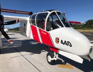 Columbia Air Attack Base AA440 aircraft