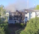 Fire at Vila Drive Condo Complex in the Gibbs Ranch Estates in Sonora