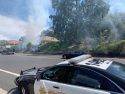 Fire near Mono Way June 17 2019 TCSO Photo