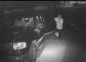 Surveillance video of car break-ins in Jamestown