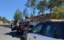 Truck involved in incident