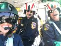 CAL Fire Captain Stacy Hamilton on the right side of the photo