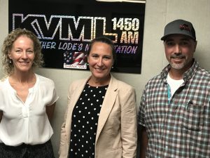 Kim MacFarlane, Tanya Sanguinetti and Mike Cognetti
