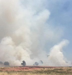 Brandt Fire in Clements area of San Joaquin County