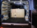 Electric stove found in back of van