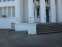Graffiti at Cassina High School in Sonora