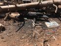 Abandoned campfire without proper clearance over July 4th holiday 2019