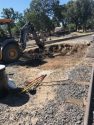 Fuel spill cleanup at Railtown 1897 Historic State Park in Jamestown