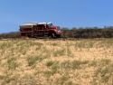 Gaines Fire buring in the Bear Valley area of Mariposa County