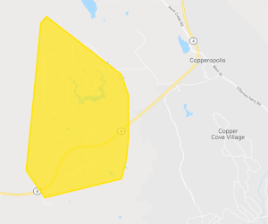 Copperopolis power outage