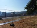 Preston Fire burn scar across the street from the Jamestown Apartments