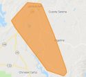Preston Fire has forced PG&E to cut off the power to a portion of the Jamestown area