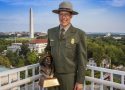 Ranger Jack Hoeflich with Harry Yount Award for Excellence in the Art of Rangering
