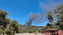 Monte Grande Drive Fire - Photo taken from Cherokee Road