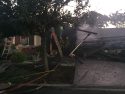 Structure fire in Sonora