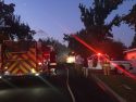 Structure fire in Sonora