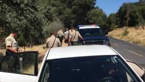 Ronald Deason being placed under arrest