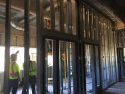 New Tuolumne County Jail staff break room area, much larger than existing one whose main amenity is a table and a toilet