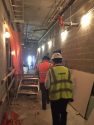 New Tuolumne County Jail walls and infrastructure under construction