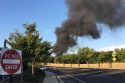 Structure fire in Sonora