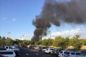 Structure fire in Sonora