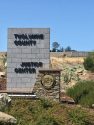 Tuolumne County Justice Center entrance marker