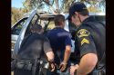 CCSO Arresting suspect Ricky Cavaco at end of chase