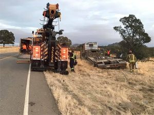 Update: Big Rig Truck Crash On J-59