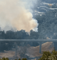 Mono Fire near Hwy 108 bypass Oct 24 2019