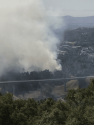 Mono Fire near Hwy 108 bypass Oct 24 2019