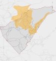 PGE Projected PSPS Map for Oct 23 2019