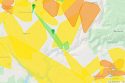 PG&E map ofGroveland area as of 4 p.m.
