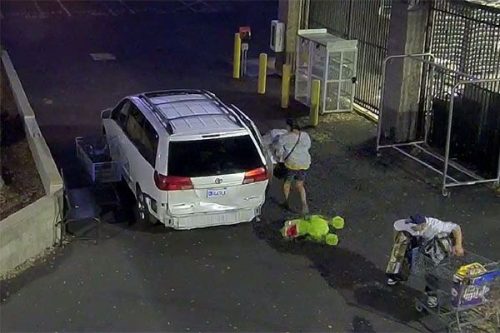 Archive Photo of a theft caught on camera at a Sonora business