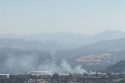 Vegetation fire behind Lowes store in Sonora