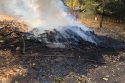 Illegal debris burn