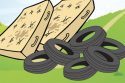 Mattresses and tire recycling
