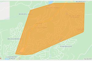 Update: Power Outage In Calaveras County