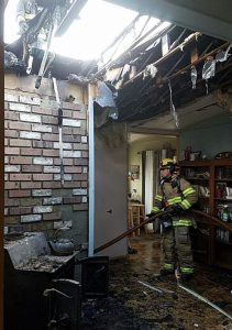 Fire on Sturgis Road