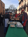 32nd Annual Sonora Bean Feed workers on the prep line